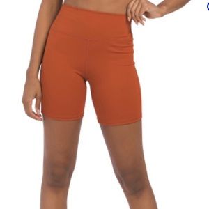 We Wore What Bike short XS NWT Rust